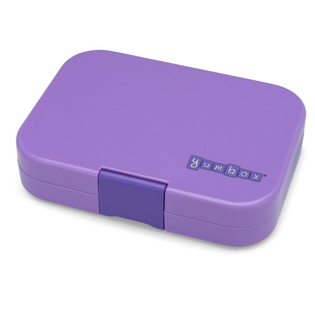 Prostokątny Lunchbox do szkoły Yumbox Panino - dreamy purple / panda