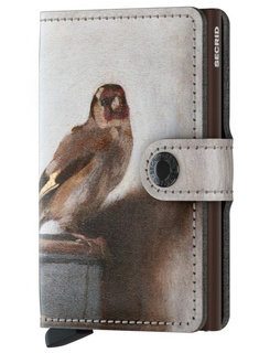 Portfel ochronny Miniwallet Secrid Art - goldfinch