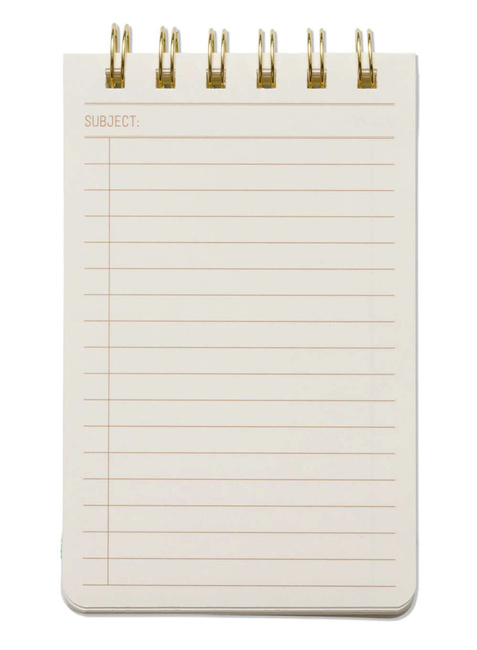 Notatnik Designworks Ink Vintage Sass Notepad 80 stron - leaf me alone