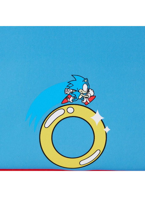 Plecak dziecięcy Loungefly x Sega Mini Plush Backpack - Sonic The Hedgehog