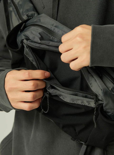 Torba biodrowa Snow Peak ALK Waist Bag - black