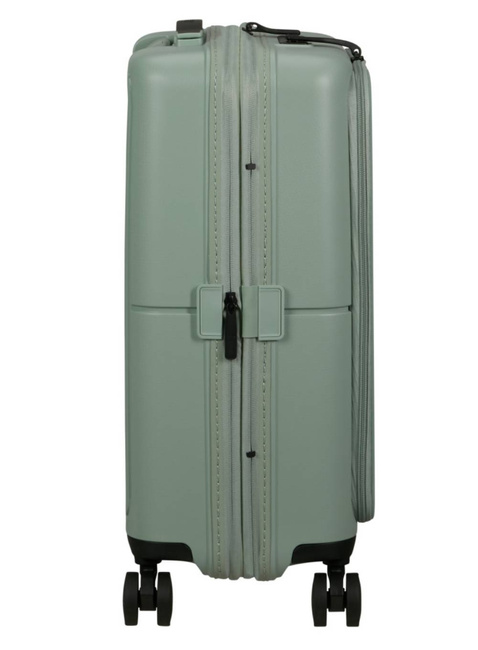 Walizka mała American Tourister DashPop EXP  Front Pocket - iceberg green