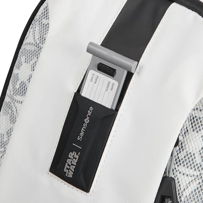 Plecak miejski Paradiver S+ Star Wars Samsonite - Stormtrooper white mesh