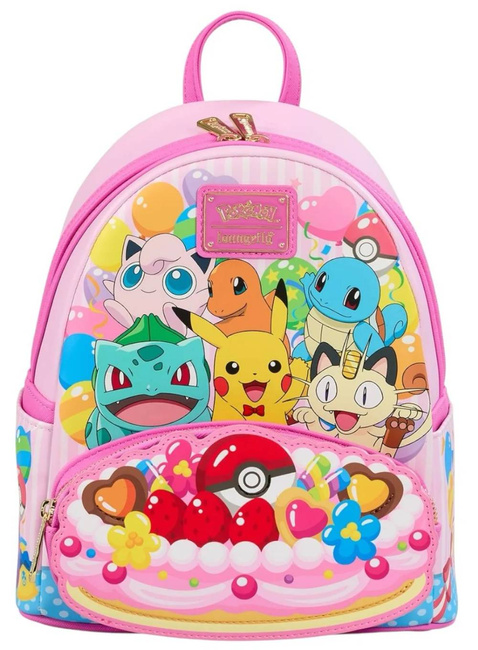 Plecak dziecięcy Loungefly x Pokemon Mini Backpack - friends party