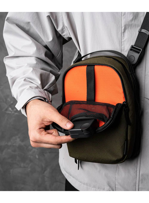 Torba crossbody Alpaka Metro Sling Max Axogrid - army green