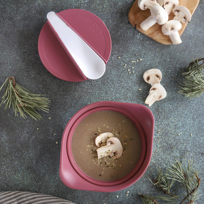 Miska z pokrywką na lunch MB Lib Monbento - pink blush