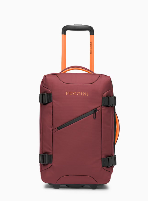 Walizka kabinowa z funkcją plecaka Puccini Colorado - czerwony