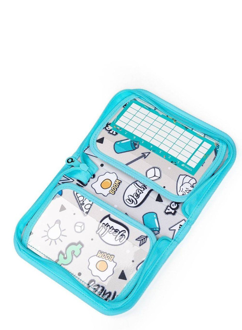 Piórnik dla chłopca z dwoma skrzydłami Topgal Penn - rower BMX