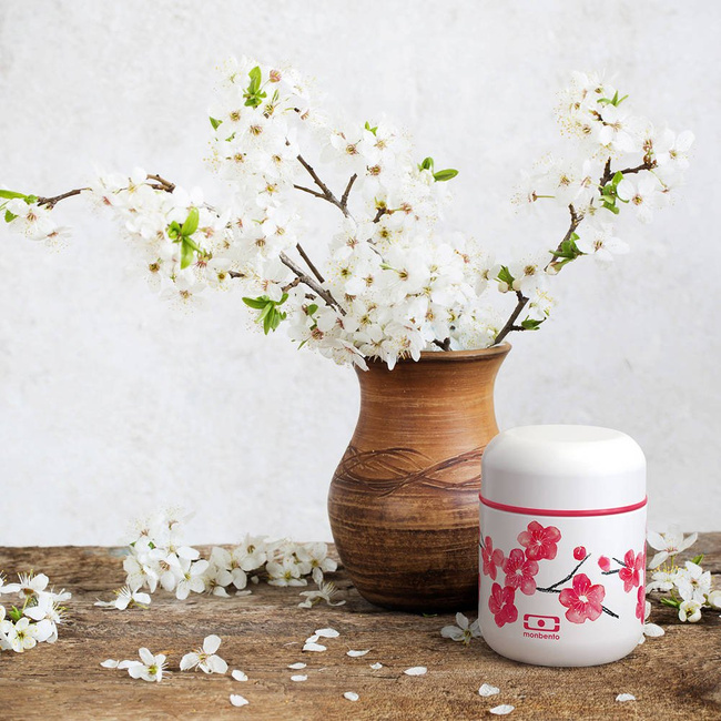 Termiczny pojemnik MB Capsule Monbento Lunch Box - graphic blossom