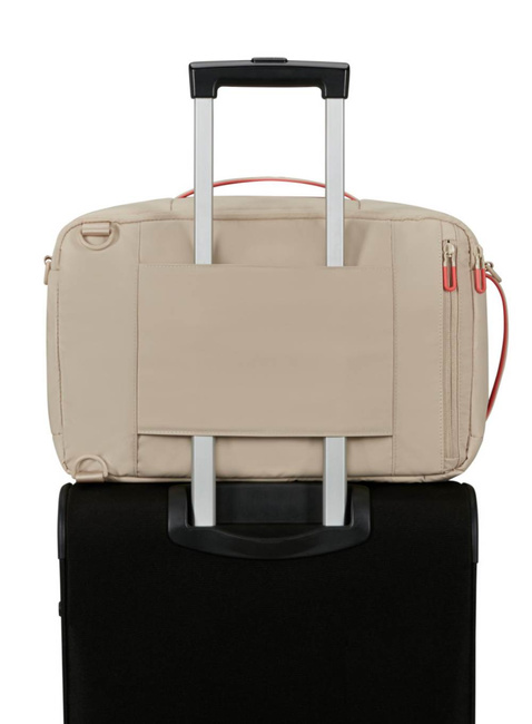 Torba podręczna plecak American Tourister PuffyPop 3-way Boarding Bag 14,1 - beige