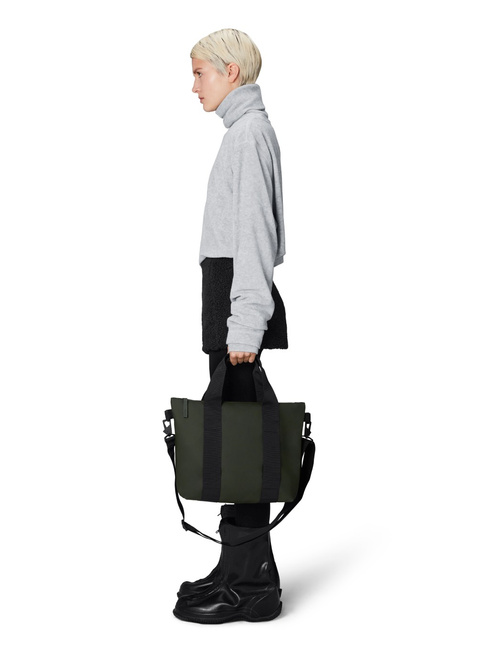 Torba miejska Rains Tote Bag Mikro W3 - green