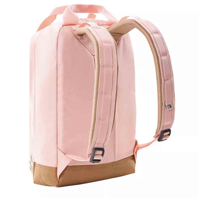 Plecak miejski The North Face Tote - Evening Sand Pink Dark Heather-Utility Brown-Vintage White