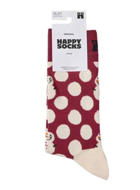 Skarpety unisex Happy Socks - big dot snowman