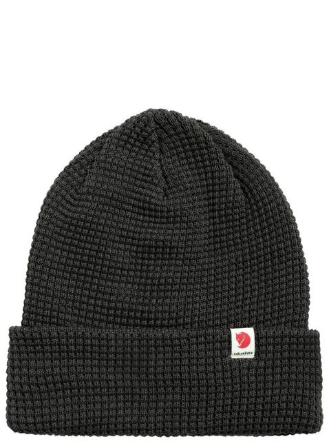 Czapka dzianinowa Fjallraven Tab Hat - dark grey