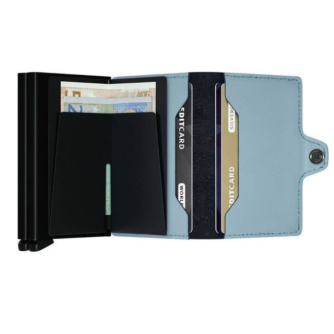 Portfel kieszonkowy RFID Secrid Twinwallet Matte - matte blue