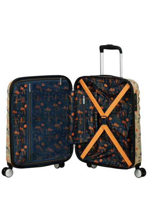 Walizka kabinowa American Tourister Wavebreaker Disney - Mickey super surf