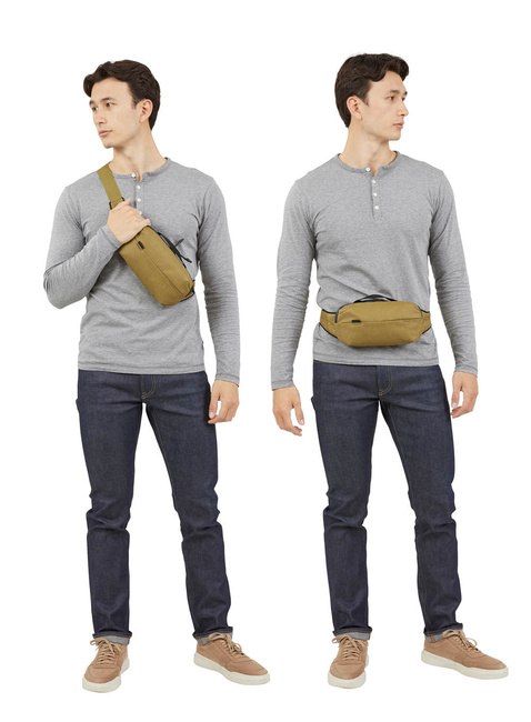Saszetka biodrowa Thule Aion - nutria brown