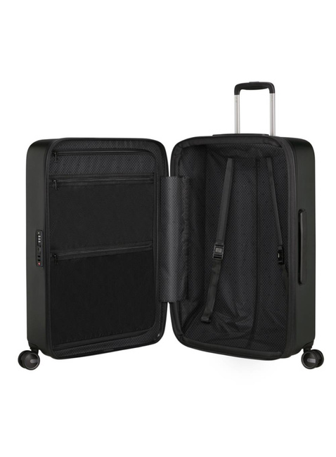Walizka średnia poszerzana Samsonite Fyrm EXP - deep green