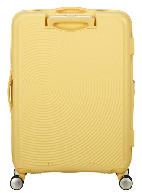 Walizka średnia American Tourister Soundbox EXP - pastel yellow