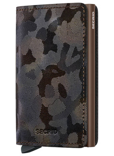 Portfel RFID Secrid Slimwallet Jungle - brown