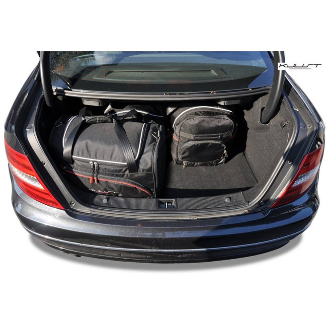 MERCEDES-BENZ C COUPE 2011-2014 TORBY DO BAGAŻNIKA 4 SZT