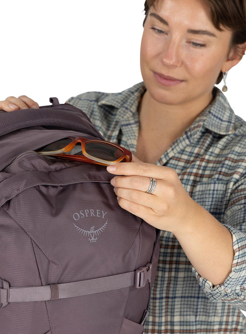 Plecak torba podróżna Osprey Fairview 40 - graphite purple