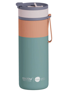 Butelka termiczna Asobu Aspen Bottle 0,6 l  - pastel green