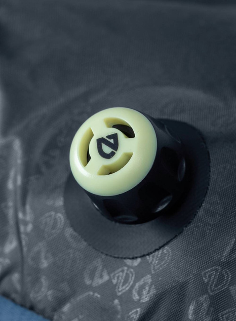 Poduszka turystyczna Nemo Fillo Elite Ultralight - blue horizon / citron