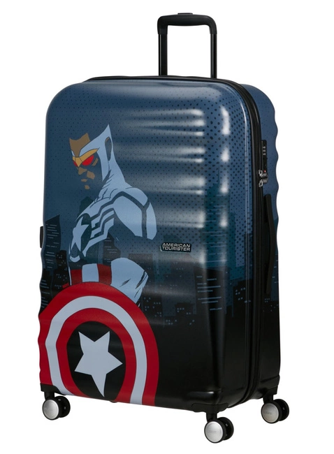 Walizka duża American Tourister Wavebreaker Marvel - Captain America