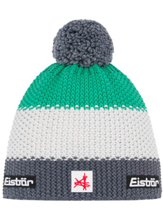 Czapka zimowa Eisbar Star Pompon Ski Austria Hat - mineral green / white / grey