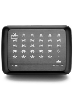 Portfel aluminiowy Ogon Design Stockholm V2 - invaders