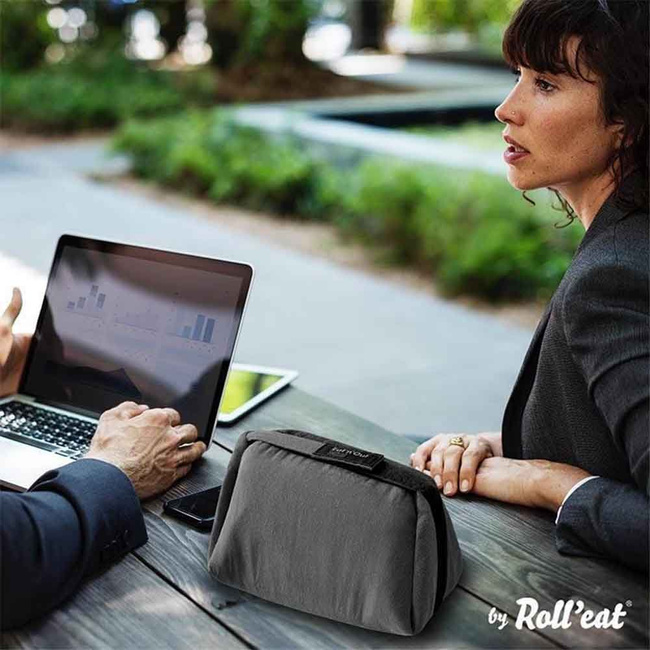 Opakowanie na lunchbox Eat'n'Out Nature Mini - black