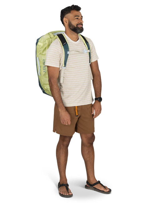 Torba plecak Osprey Transporter Duffel 65 - glow dew / torrent blue