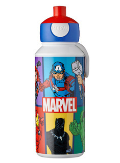 Butelka na napoje Campus pop-up 400 ml Mepal - Avengers