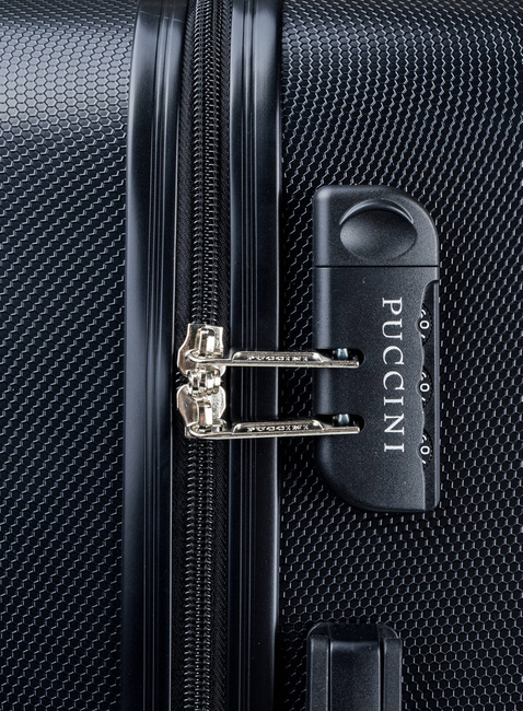 Walizka duża Puccini Corfu - czarny