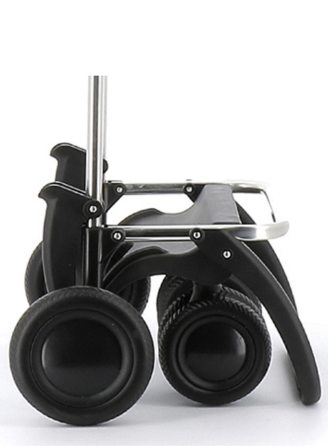 Wózek na zakupy Rolser Sbelta Tweed 4x4 - navy blue