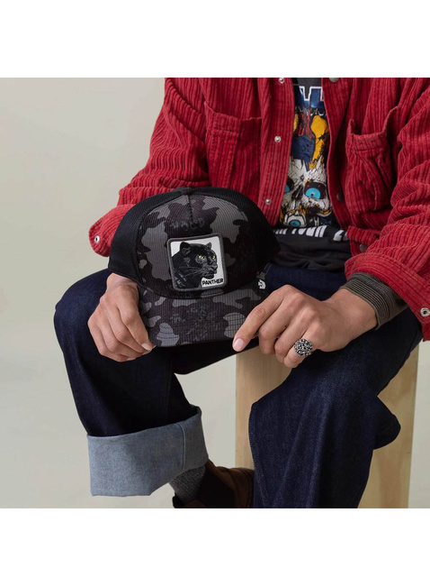 Czapka z daszkiem Goorin Bros Panther Camo Trucker - cola