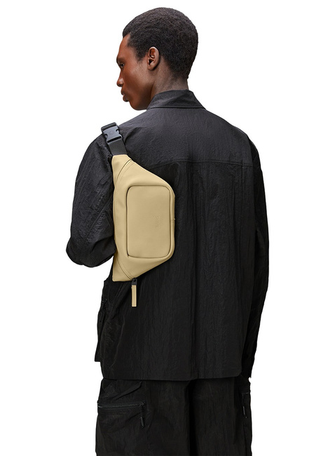 Torba biodrowa wodoodporna Rains Bum Bag Mini W3 - sand
