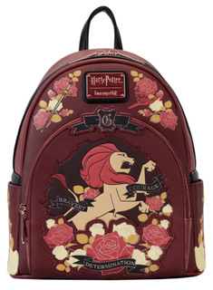 Plecak miejski Loungefly x Harry Potter Mini Backpack - Gryffindor house tattoo