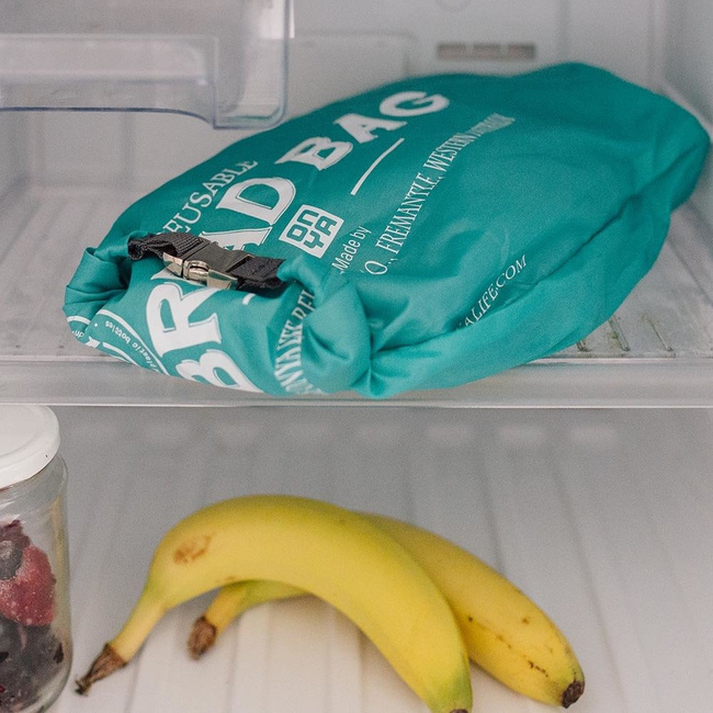 Torba wielorazowa na chleb Onya - aqua