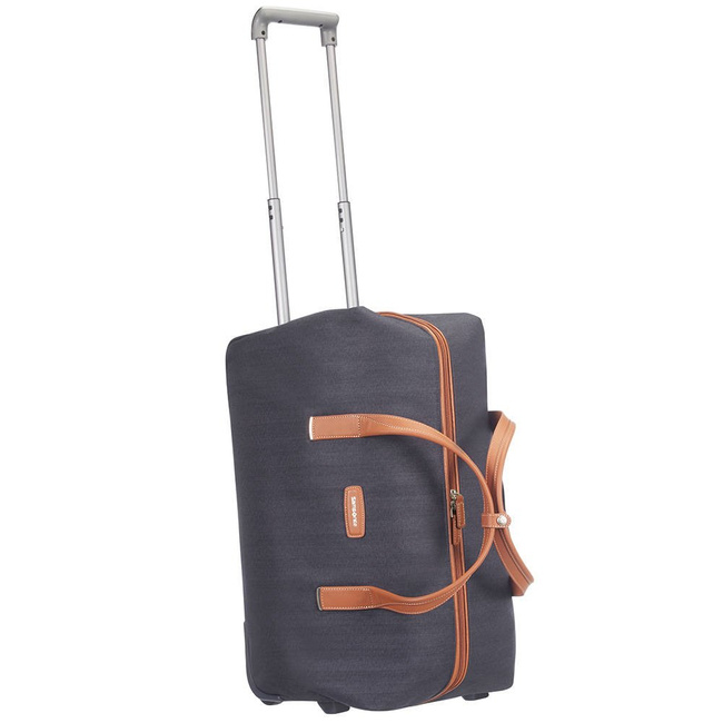Torba podróżna na kółkach Samsonite Lite DLX Duffle - midnight blue