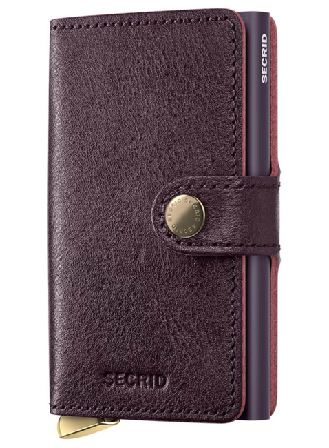 Portfel RFID Secrid Premium Miniwallet + Basco - bordeaux