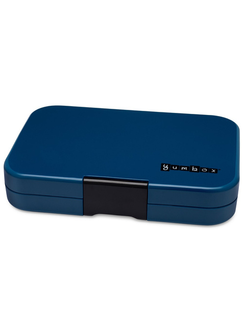 Lunchbox pojemnik na śniadanie XL Yumbox Tapas 4 - Monte Carlo blue / shark 