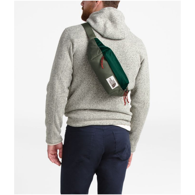 Saszetka The North Face Lumbar - TNF BLACK HEATHER