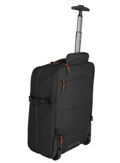 Plecak na kółkach Travelite Briize Trolley / Backpack L - black