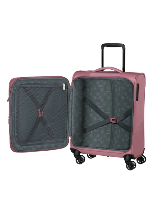 Walizka kabinowa American Tourister SummerRide EXP - lilas pink