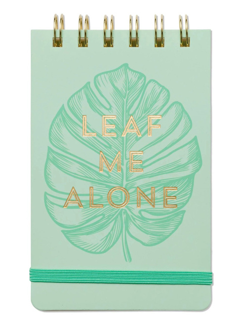 Notatnik Designworks Ink Vintage Sass Notepad 80 stron - leaf me alone