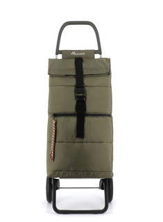 Wózek na zakupy 2 kołowy Rolser BIG 2 POLAR - khaki