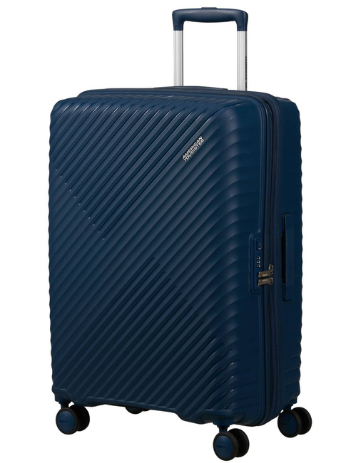 Walizka średnia American Tourister Diablast EXP - darkwave blue