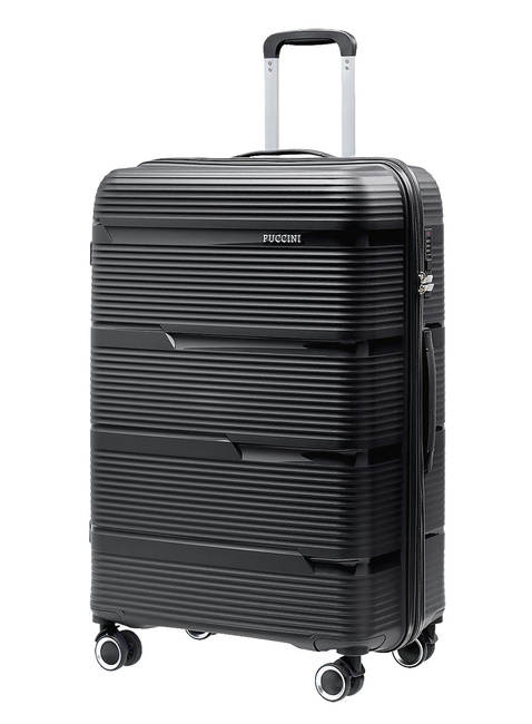 Walizka duża Puccini Casablanca - czarny